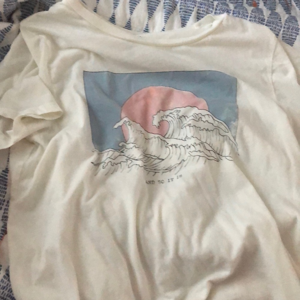 pacsun “and so it is” tshirt